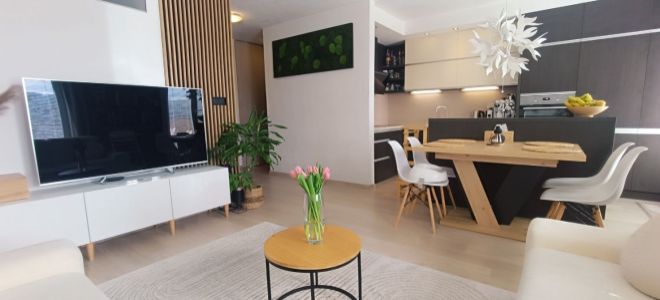 Moderný 3 izb.byt s terasou a klimatizáciou v novostavbe, 81 m2 - Vlčince, Žilina